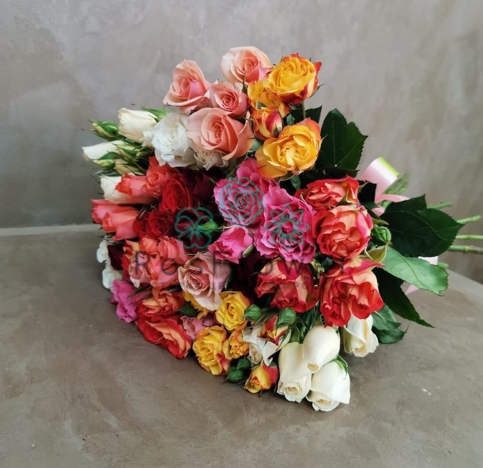 Букет цветов из: Розы в Каменке Пензенской области