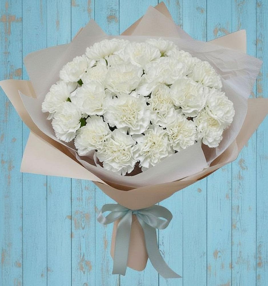 Букет цветов из: Гвоздики в Каменке Пензенской области