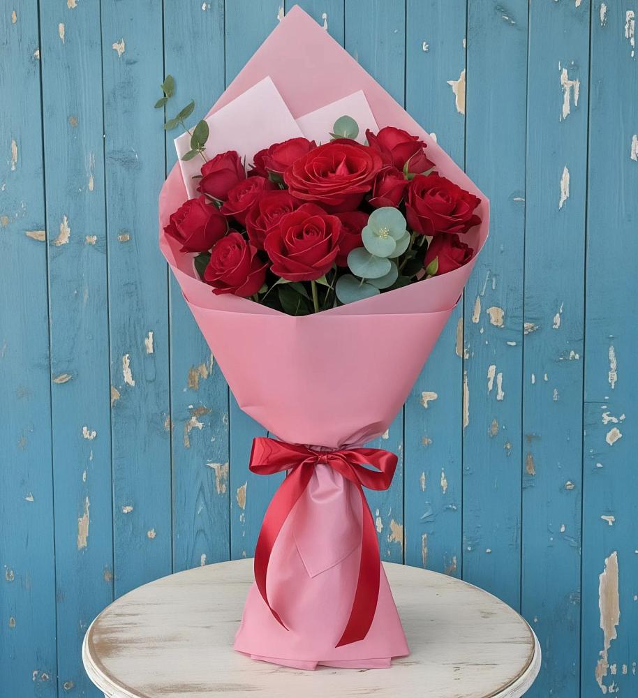 Букет цветов из: Розы в Каменке Пензенской области