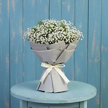 Букет цветов из:  Гипсофила в Каменке Пензенской области