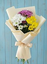 Букет цветов из:  Хризантемы #REPLACE_PRED# Каменке Пензенской области