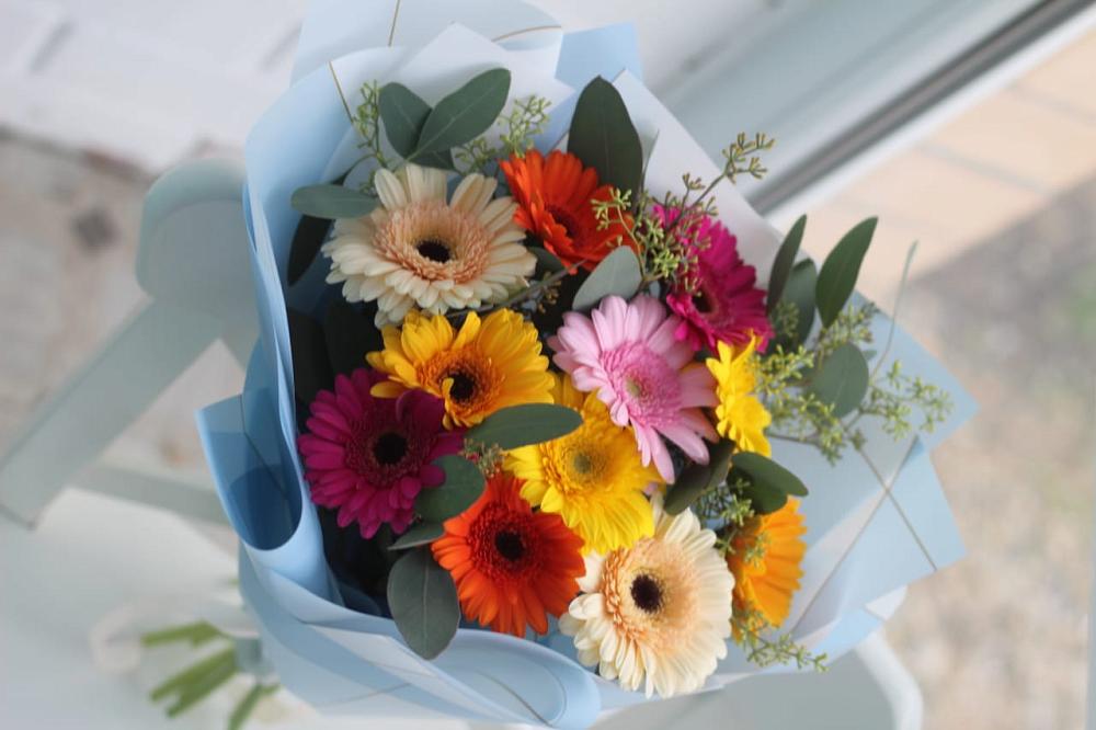 Букет цветов из: Герберы в Каменке Пензенской области