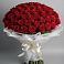 Букет 101 Красная роза Блэк Мэджик в Каменке Пензенской области