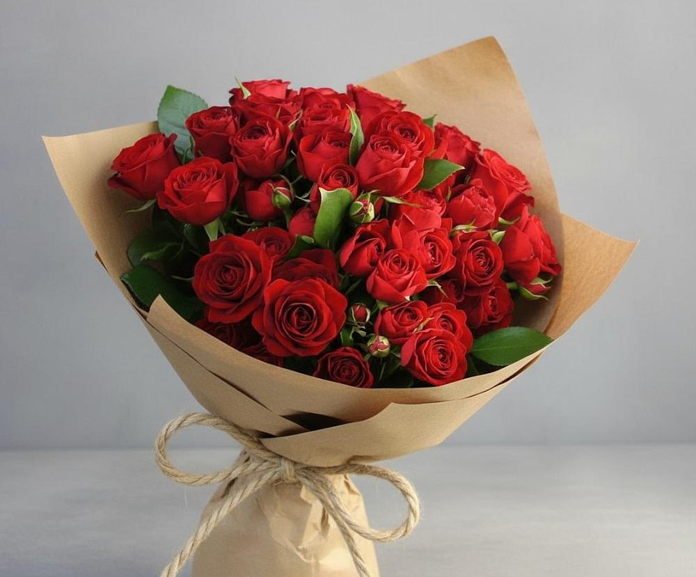 Букет Любовный роман в Каменке Пензенской области