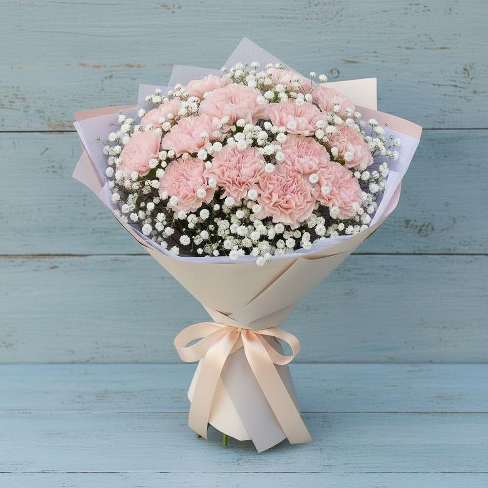 Букет цветов из: Гвоздики в Каменке Пензенской области