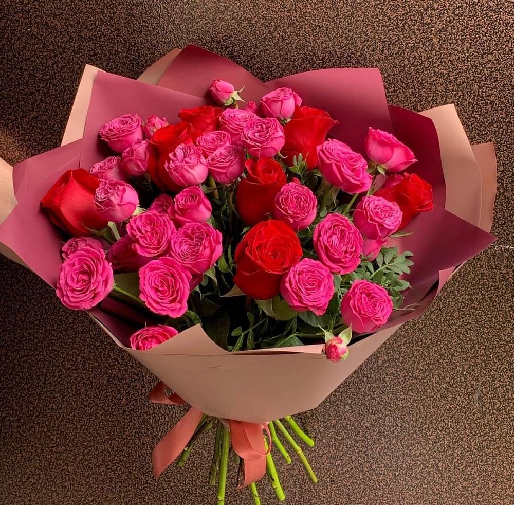 Букет В объятьях нежности в Каменке Пензенской области