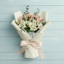 Букет цветов из:  Альстромерии #REPLACE_PRED# Каменке Пензенской области