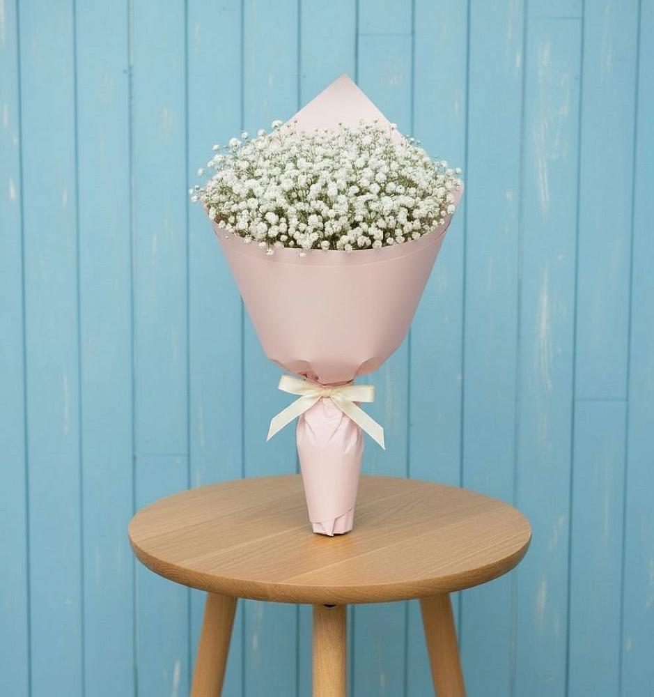 Букет цветов из: Гипсофила в Каменке Пензенской области