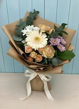 Букет цветов из:  Герберы и Хризантемы в Каменке Пензенской области