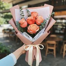 Букет цветов из:  Розы в Каменке Пензенской области