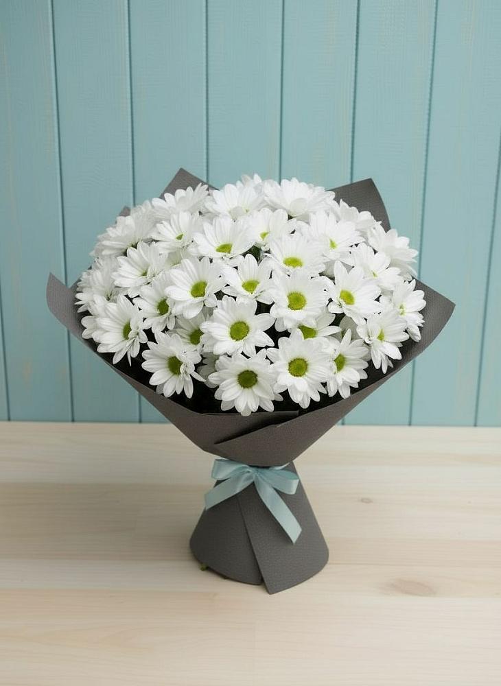 Букет цветов из: Хризантемы в Каменке Пензенской области