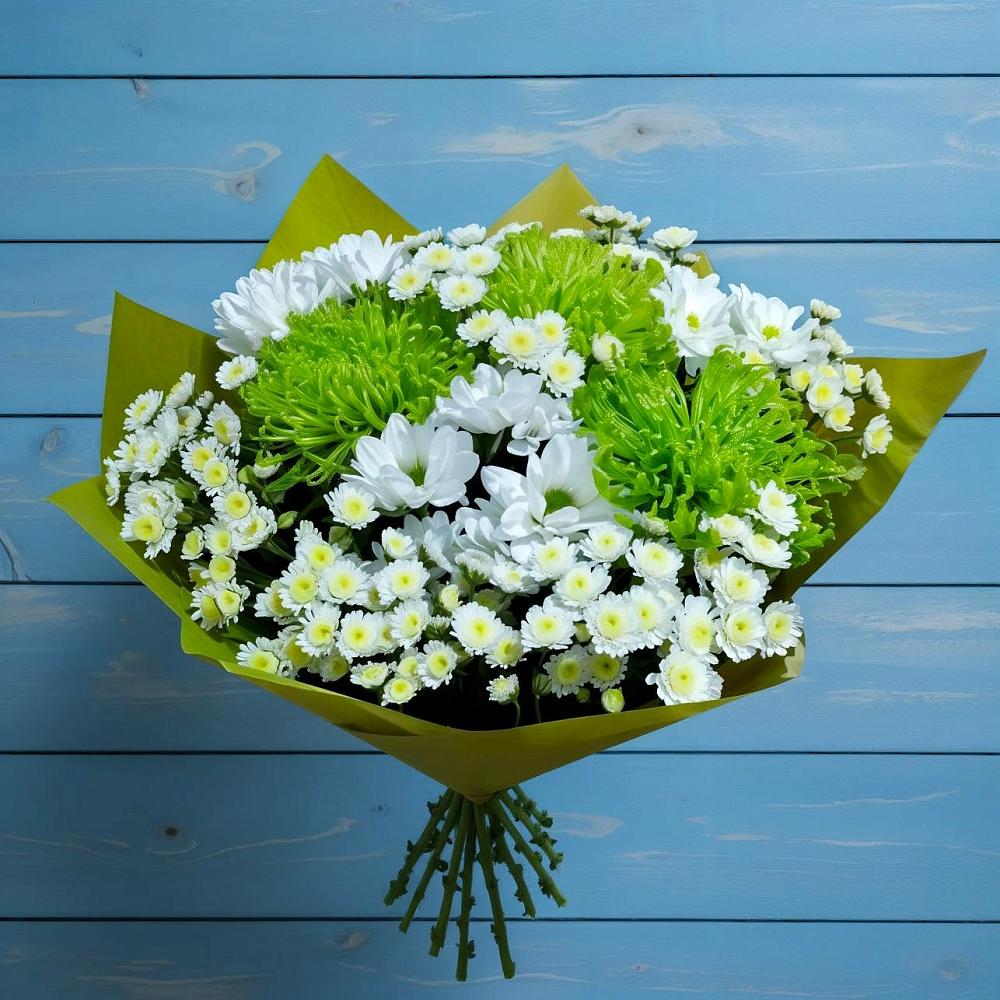 Букет цветов из: Хризантемы в Каменке Пензенской области