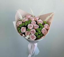 Букет цветов из:  Розы и Хризантемы в Каменке Пензенской области