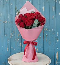 Букет цветов из:  Розы в Каменке Пензенской области