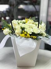 Цветочная композиция из Розы  в Каменке Пензенской области