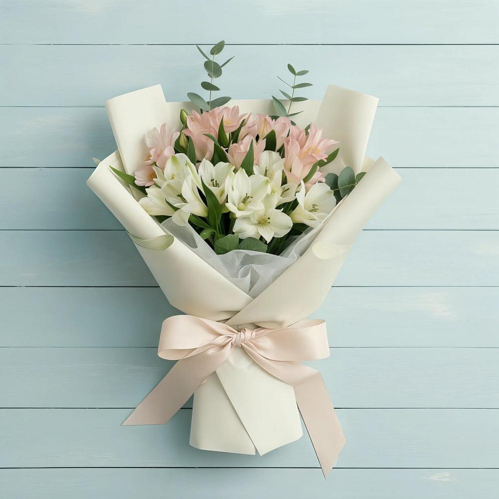 Букет цветов из: Альстромерии в Каменке Пензенской области