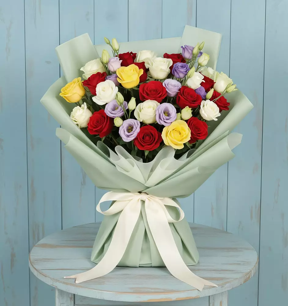 Букет цветов из: Розы в Каменке Пензенской области