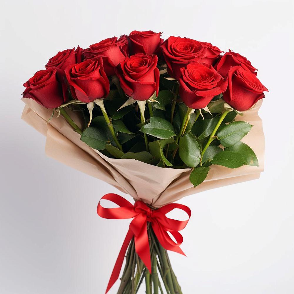 Букет 11 Красных роз Эдлесс Лав в Каменке Пензенской области