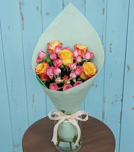 Букет цветов из:  Розы в Каменке Пензенской области